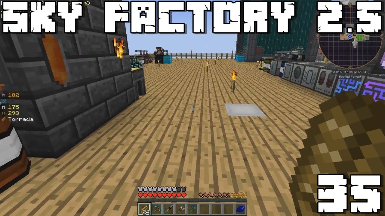 SKY FACTORY 2.5 REBORN EP 35 - YouTube