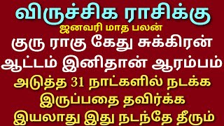 விருச்சிகம் ராசி பலன் 2022 | குரு பெயர்ச்சி பலன்கள்viruchigam vara rasi palan 2021 in tamil viruchig