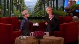 Four-Year-Old YouTube Sensation Sings On The  Ellen Show