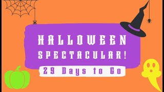 Halloween Countdown:  29 Days to Go