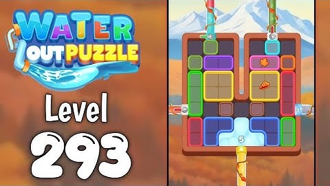 Water Out Puzzle Level 293 Walkthrough