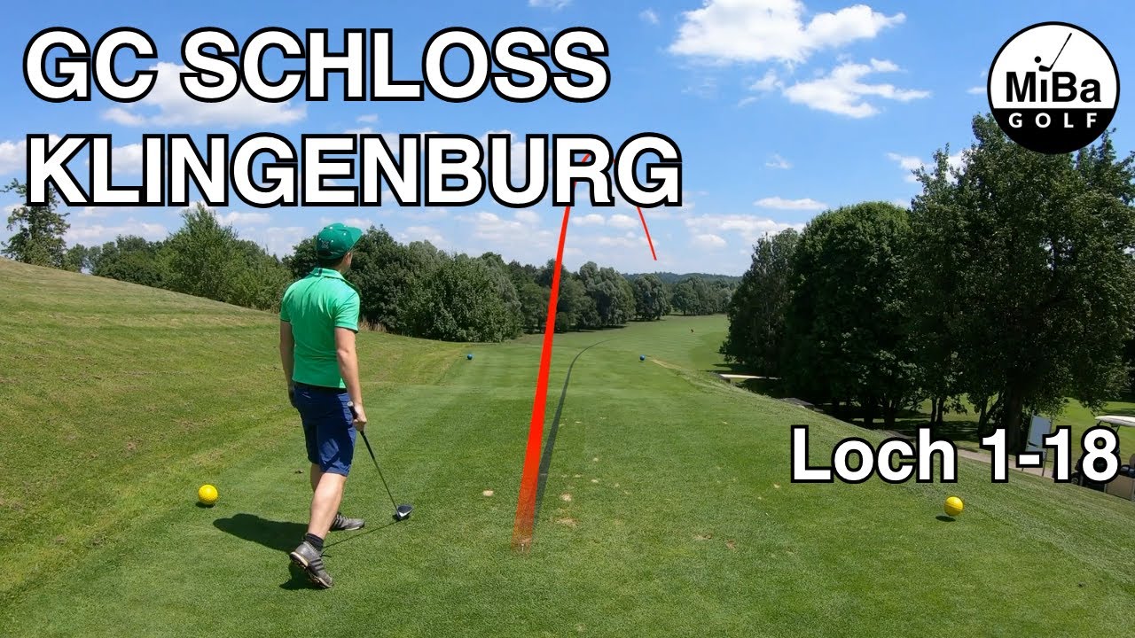 Golfrunde | GC Schloss Klingenburg | Loch 1-18 | Vorbereitung auf den 
