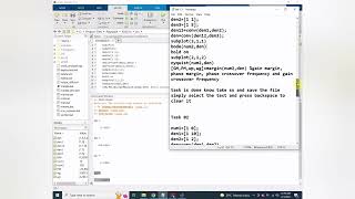 Lab 13 || Gain margin and Phase margin of a system for analysis of bode plot and Nyquist plot