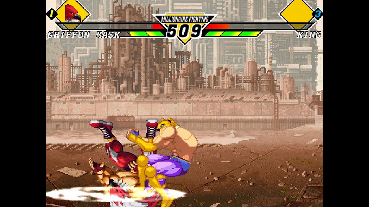 Griffon Mask(Tizoc) vs King(Tekken)
