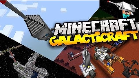 Minecraft GALACTICRAFT! (Build a Rocket & Travel to The Moon!) | Mod Showcase