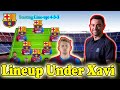 Barcelona Potential starting Lineup under Xavi ft Matthijs de Ligt |Transfer Rumours|