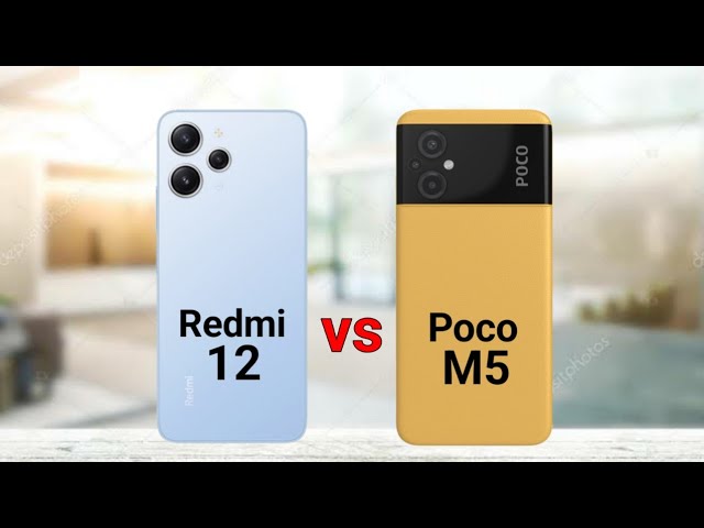 Redmi 12 vs Poco M5