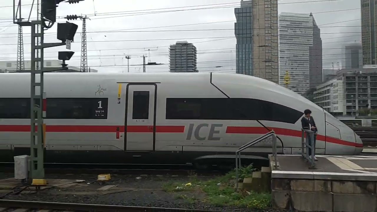 ICE en Frankfurt am Main Hbf,26/9/24,12:15-12:45