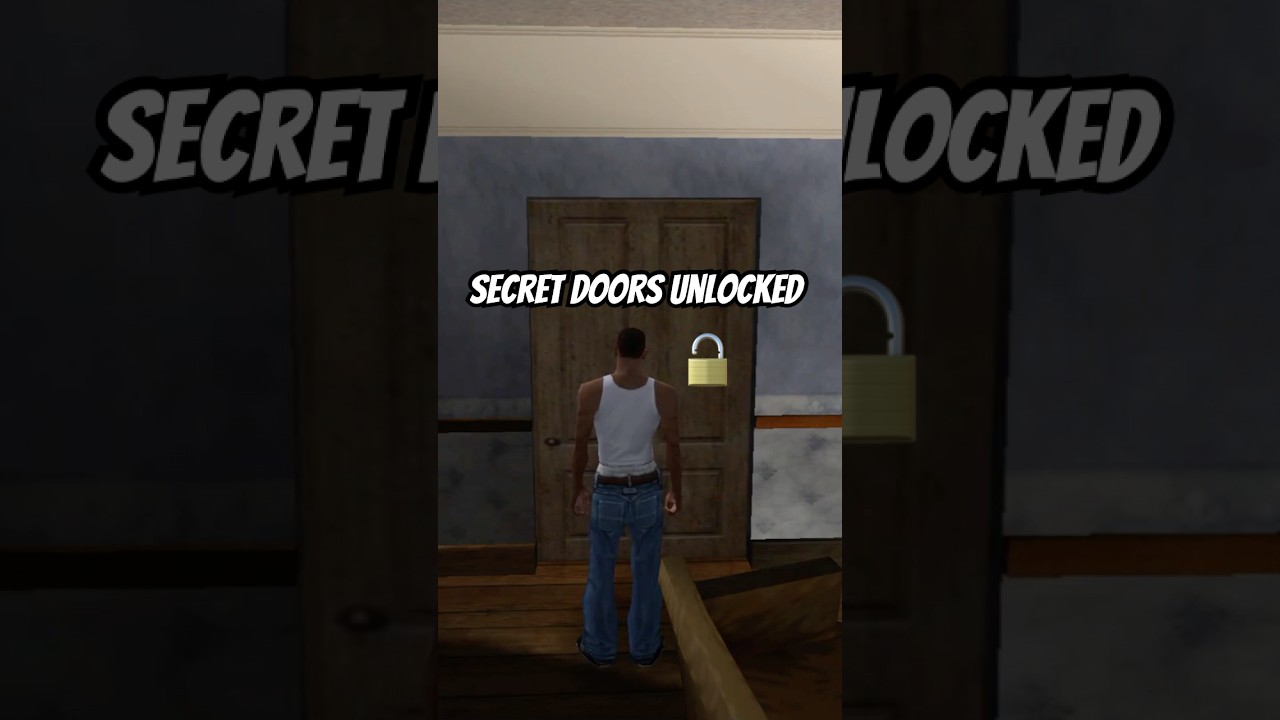 Secret Doors Unlocked Mod In GTA San Andreas!  