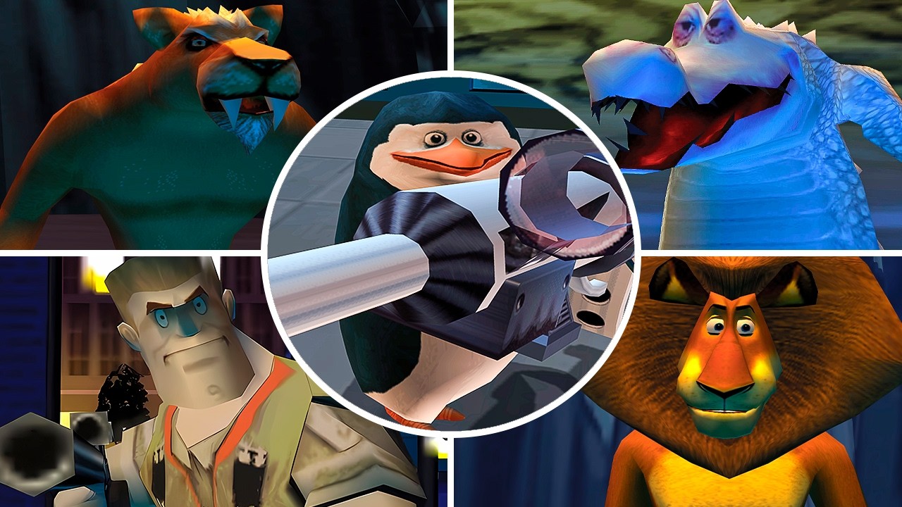 Madagascar: The Game - All Bosses & Ending | 4K 60FPS