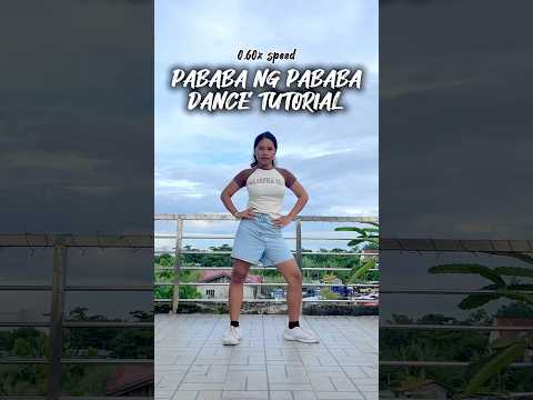PABABA NG PABABA TikTok Dance Tutorial Slow And Mirrored Dancechallege Tiktok Tiktokdance 