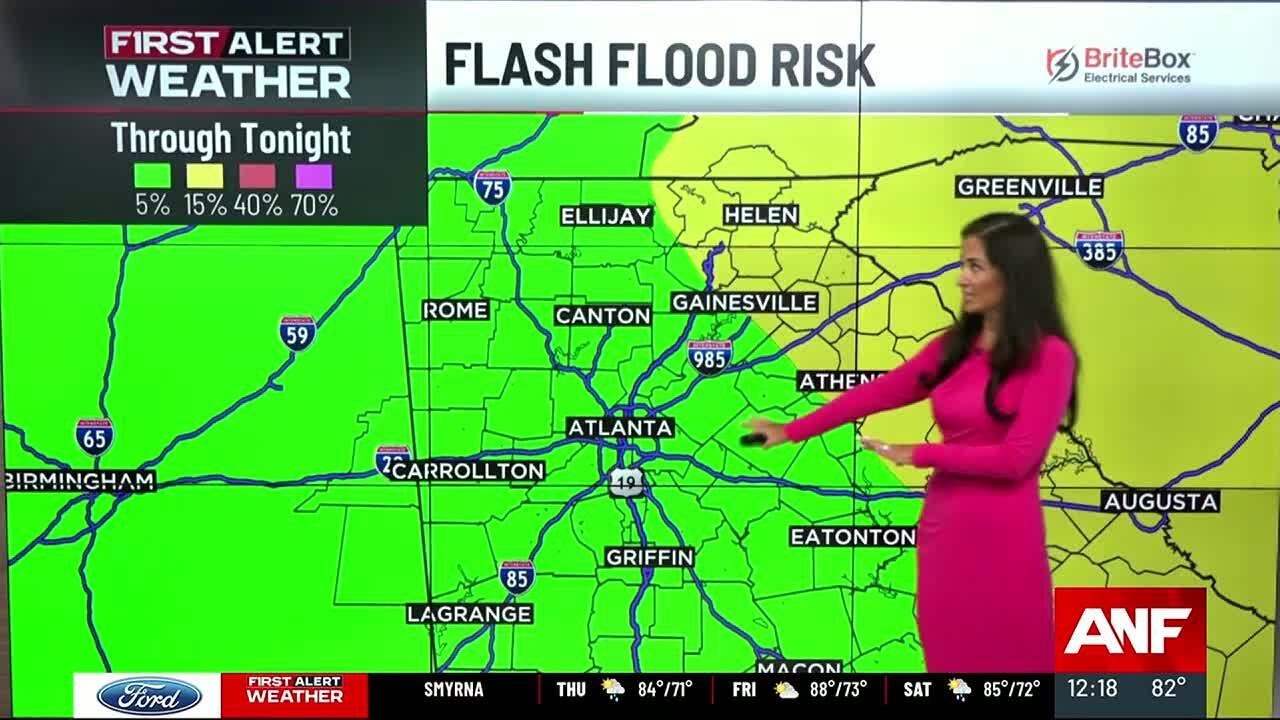 FIRST ALERT FORECAST: Scattered rain this afternoon - YouTube