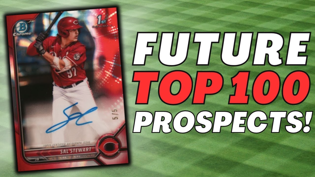 Future Top 100 MLB Prospects - Sal Stewart - Cincinnati Reds | Bowman Chrome Baseball Cards
