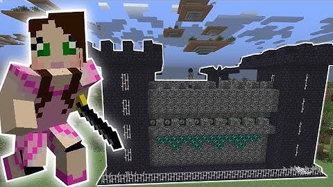 GamingWithJen & PopularMMOs | Minecraft | THE ENDER CASTLE MISSON [S8E33]