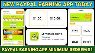 New Paypal Earning App Minimum Redeem $1॥Lemon Reading App Review screenshot 3