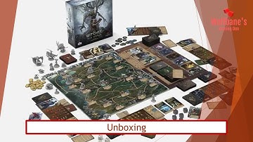 The Witcher: Old World Deluxe Edition [Board Game] - Unboxing