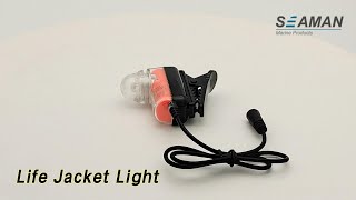 Led Life Jacket Light Flashing Water Activation For Marine Lifesaving