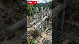 No More Old Bridge-Amazing Modern Construction Near Completion -#BridgeConstruction#ModernTechnology
