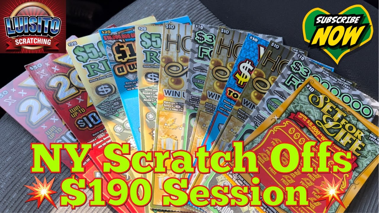 I SPENT 190 IN NY SCRATCH OFFS TICKETS AND WON THIS MUCH!!💵💲🤑 YouTube