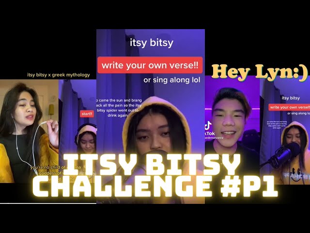 Lyn Lapid ITSY BITSY Lyric Challenge - Part 1 | TikTok Compilation class=