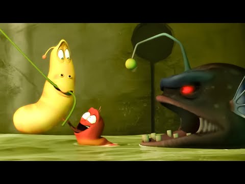 Larva Flut Animiert Zeichentrickfilm Video für die Kleinen
