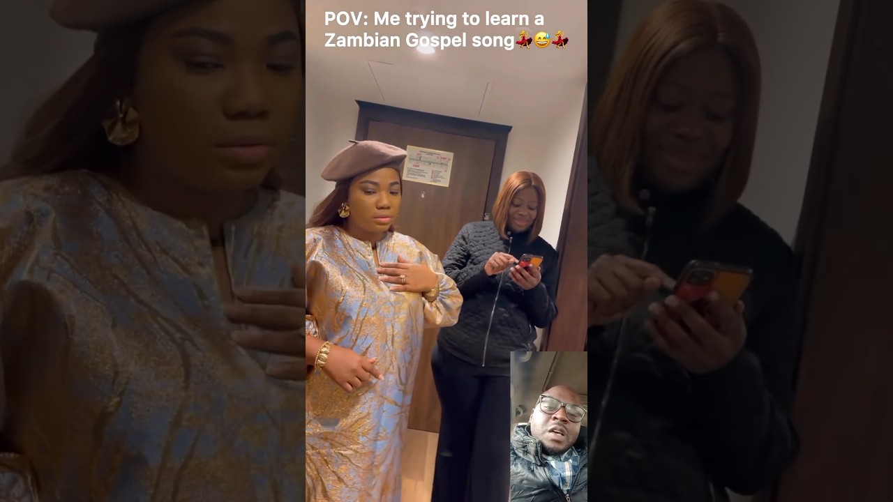 LANGUAGE: Mercy Chinwo learning Zambian gospel to lead worshippers in Zambia. #mercychinwo