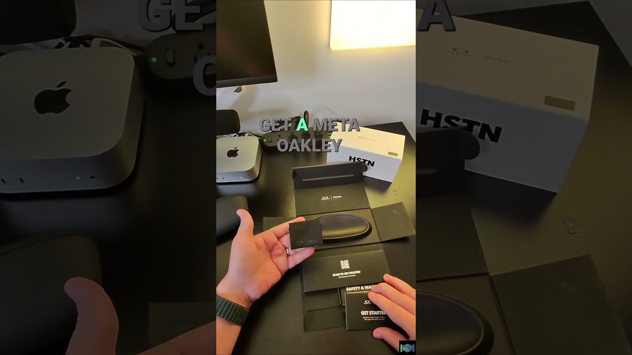 Meta Oakley HSTN Smart Glasses Unboxing First Look 