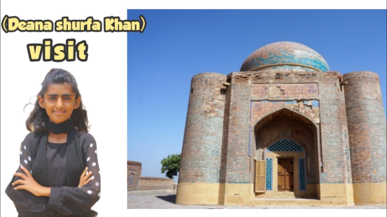 Tomb of diwan shurfa khan makli necropolisworld heritage site (visit with moon)