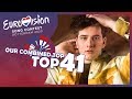 🇳🇱 Eurovision 2020 – Our Combined Top 41 – (20 Different Tops from 14/03/2020)