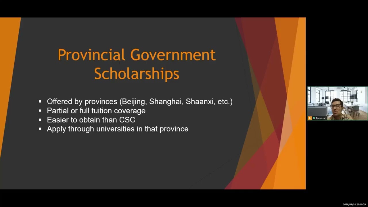 Chinese scholarship Types, requirements, and application procedure  