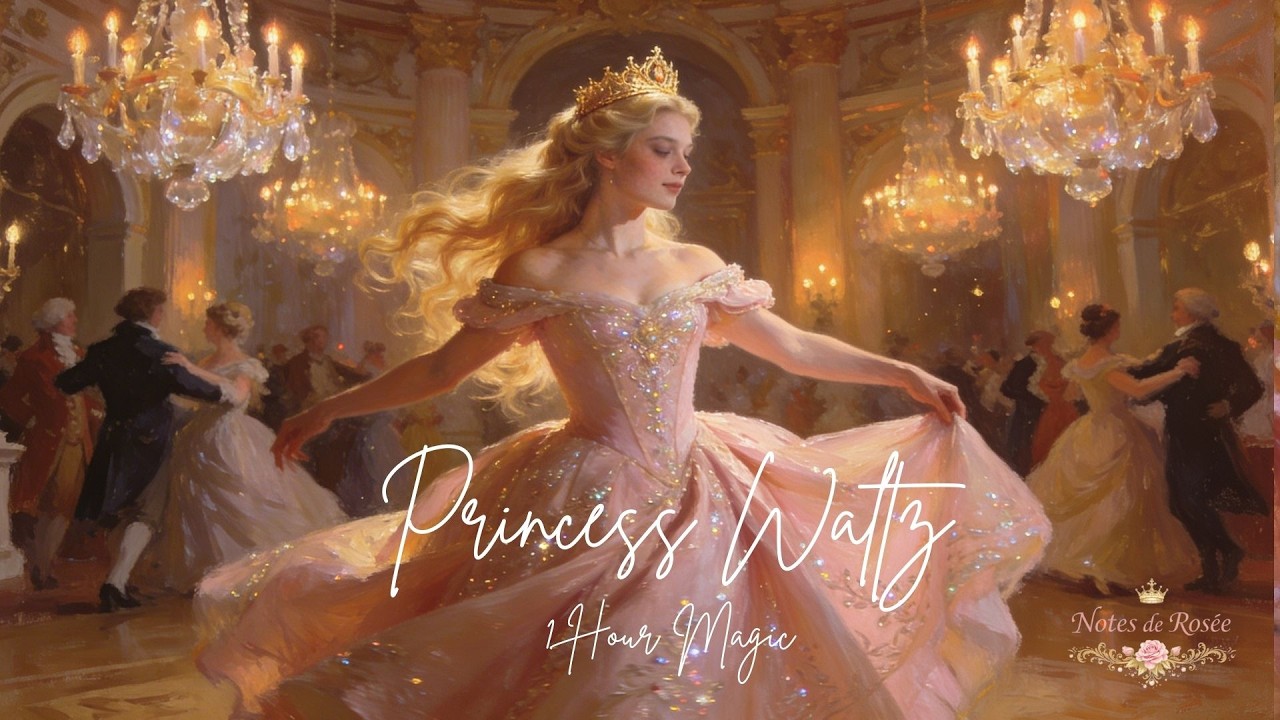 𝐏𝐥𝐚𝐲𝐥𝐢𝐬𝐭 • The Dancing Princess – A Fairytale Love Waltz | 1 Hour Royal Ballroom Music 👑💕 왈츠