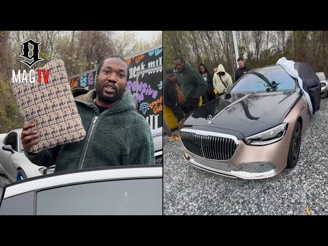 Meek Mill Shows Gillie His Custom Maybach That He Never Drives!