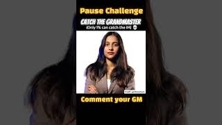 Who is your Grandmaster? Pause Challenge ⏸️ #chess #chessgame #pauseshorts #chessmemes #gothamchess
