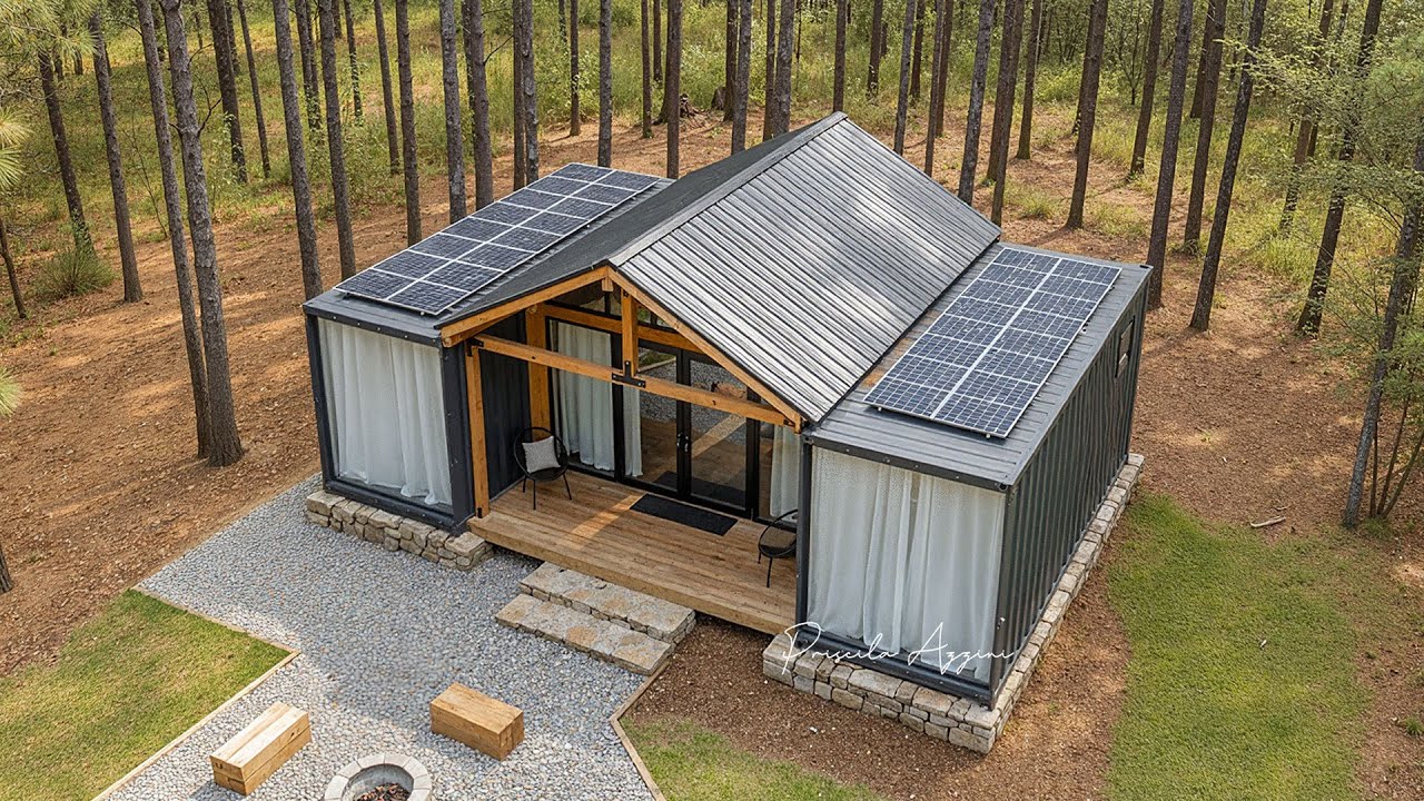Каса-контейнер - дом на флоресте