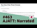 You Have Only Three Choices - AJATT: Narrated #463