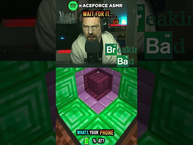 ASMR Mouth Sounds Minecraft Walter White class=