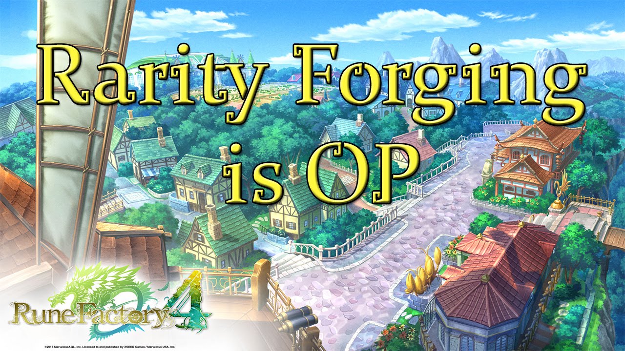 rune factory 4 walkthrough upgrading weapons