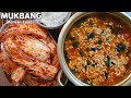 갓담은 김치와 오동통통 너구리 라면 밥까지 말아 먹방 Korean Kimchi & Spicy Noodles MUKBANG ASMR REAL SOUND EATING SHOW