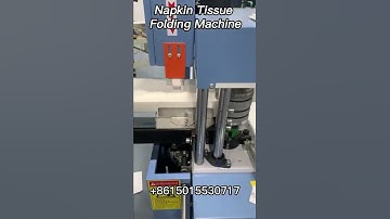 Full Auto Napkin Tissue Machines, Napkin Paper Tissue Folding Machine #tissuemachine  #papermachine