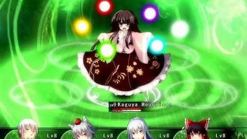 Labyrinth of Touhou 2 - 2F Boss: Kaguya Houraisan