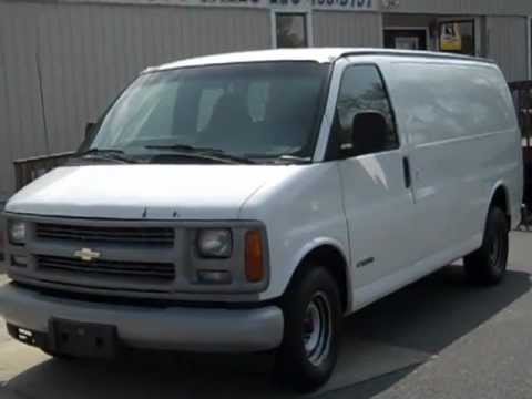 2002 Chevy G1500 Express Cargo Van - YouTube