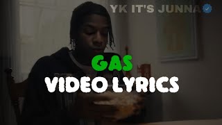 Yk It’s Junaa - Gas ☘️📟 (video lyrics) | Visualizer |