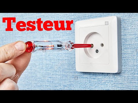 Vidéo: Comment utiliser un tournevis testeur ?