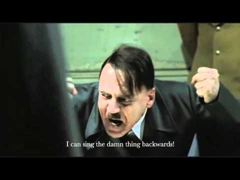 Hitler finds out David Hasselhoff cancelled tour of Germany