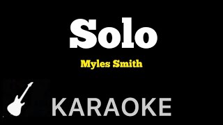 Myles Smith - Solo | Karaoke Guitar Instrumental