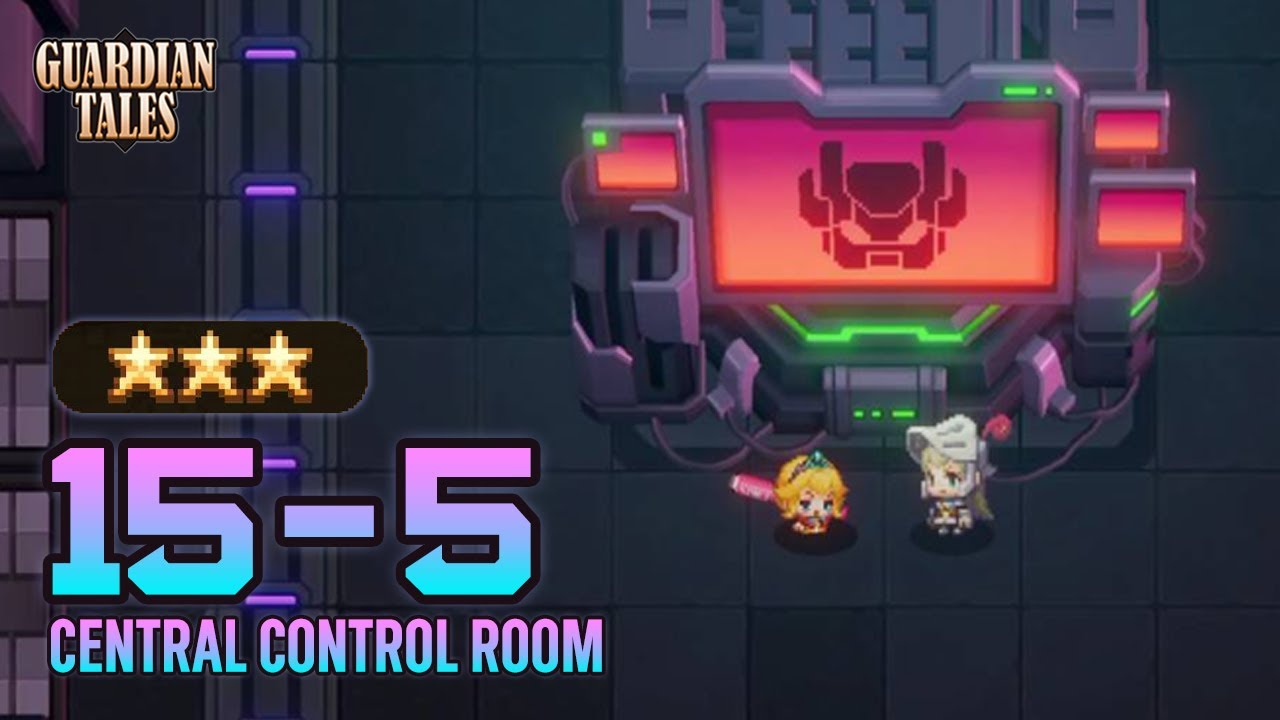 World 15-5 | Central Control Room【Guardian Tales】 - YouTube