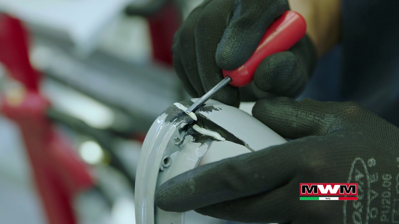 PLASTIC REPAIR How to repair an ABS wing mirror YouTube