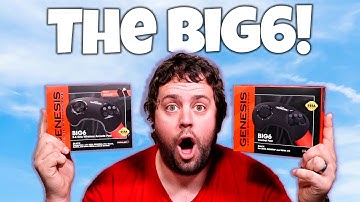 Retro-Bit Big 6 Controller: Unboxing and Review