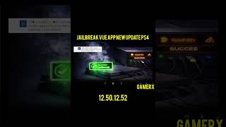 New Update Ps4 Vue App jailbreak.12.50.12.52 #gamerx #jailbreak #shorts