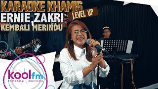 ERNIE ZAKRI - Kembali Merindu - Slam Cover | Karaoke Khamis Level Up!